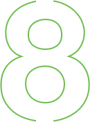 A decorative number 8.