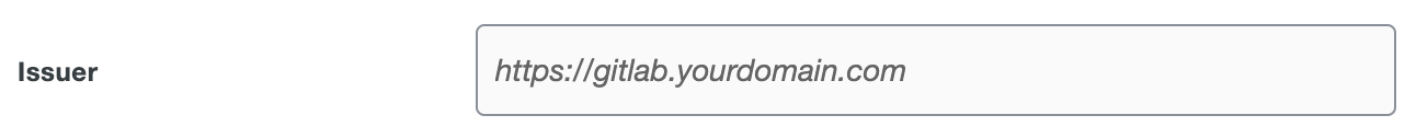 Duo GitLab self-managed Issuer URL