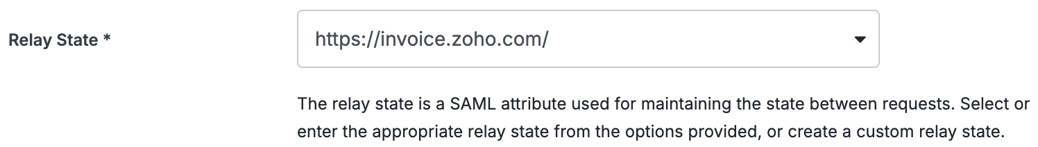 Duo Zoho Invoice Relay State Field